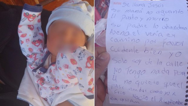Abandonaron a un bebé de 10 días en Lomas de Zamora: «Cuídenlo bien, por favor»