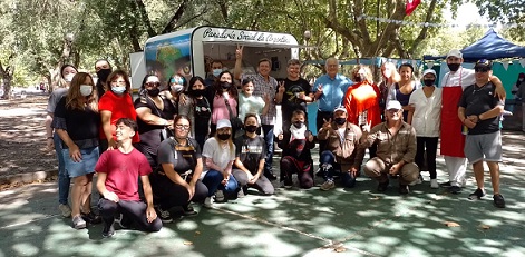 El Ministerio de Trabajo de Nación visitó la Feria del Buen Vivir