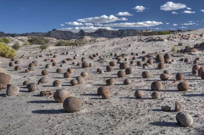 Cómo es la «Cancha de Bochas» del Valle de la Luna