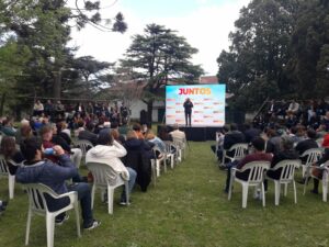 Montenegro: «Hay dos modelos, el nuestro que plantea trabajo, contra el modelo de los planes»