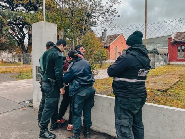 Leia Delincuente del espacio público fue aprehendido tras amenazar a vecinos