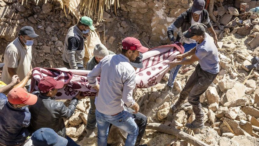 Sube a 2.500 la cantidad de muertos por el terremoto en Marruecos