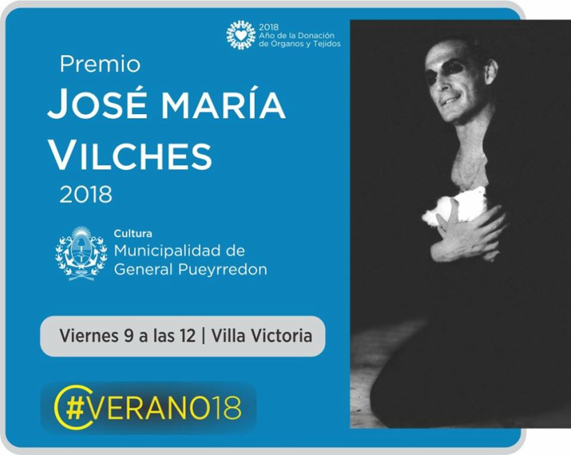 Este viernes se entregará el premio José María Vilches