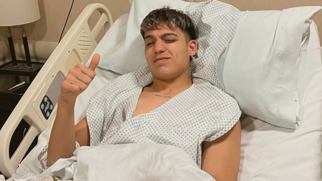 Zeballos fue operado con éxito de la lesión en la articulación de la tibia y el peroné