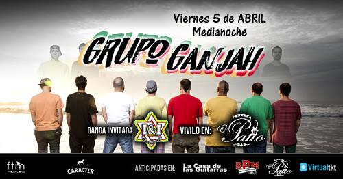 Vuelve a El Patio Grupo Ganjah