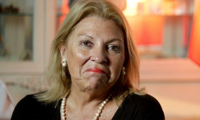 Internaron a Elisa Carrió en Mar del Plata