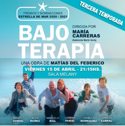 Este viernes regresa «Bajo Terapia»