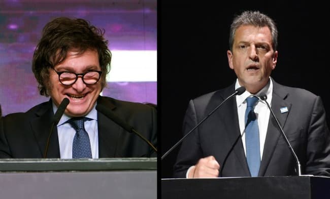 ¿Dónde y a qué hora puede verse el último debate presidencial entre Massa y Milei?