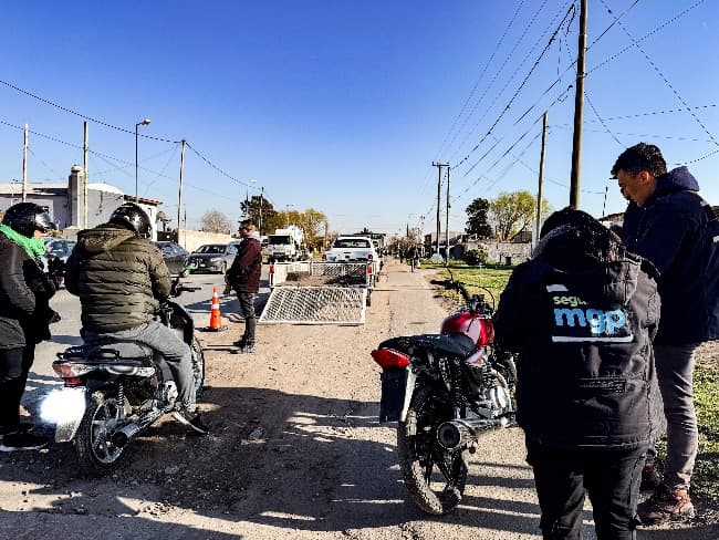 El Municipio secuestró 200 motos durante la última semana