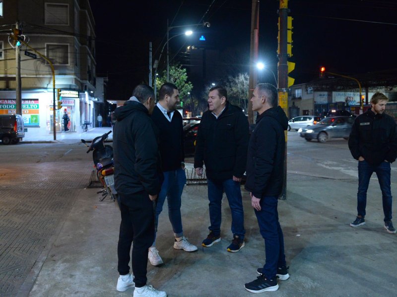 Continúan las obras de repotenciación LED en distintas avenidas de la ciudad