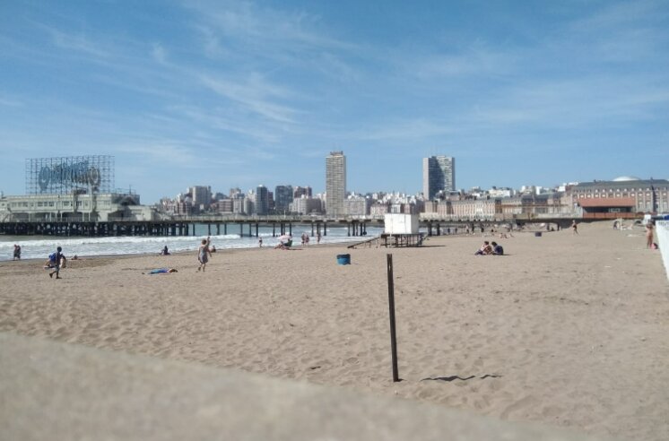 No estalló el verano pero si el calor en Mar del Plata: 36° de temperatura