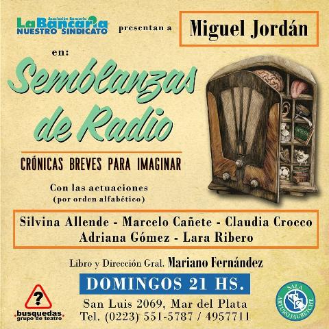 «Semblanzas de Radio» (Crónicas breves para imaginar) Se estrena HOY