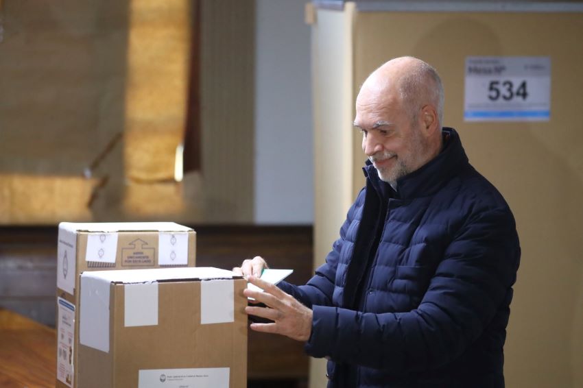 Rodríguez Larreta: «vayan todos a votar, en paz y con tranquilidad. El camino es votando»