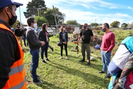 La Provincia comenzó con las tareas de limpieza y mantenimiento del arroyo la tapera