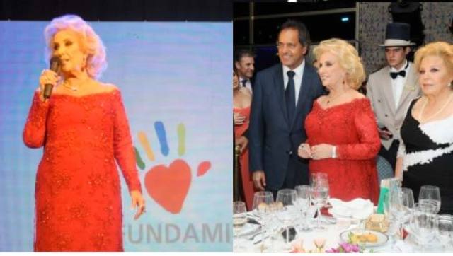 Fundami realiza otra cena solidaria con la presencia de Mirtha Legrand