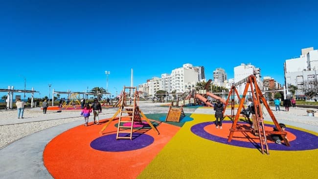 Ya se pueden disfrutar los juegos nuevos de la Plaza España