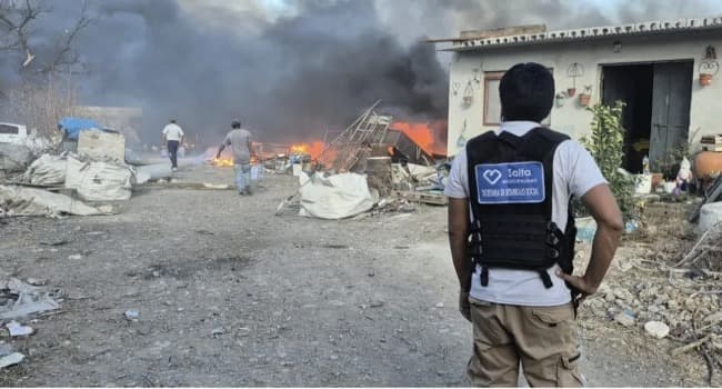 Equipos municipales trabajan contrarreloj para controlar incendios en Salta