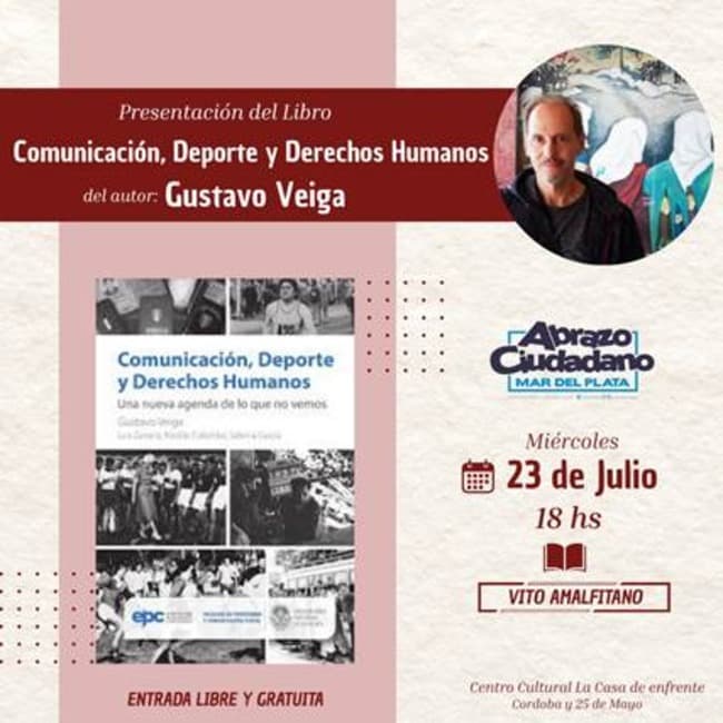 PRESENTAN EL LIBRO DEL PERIODISTA GUSTAVO VEIGA