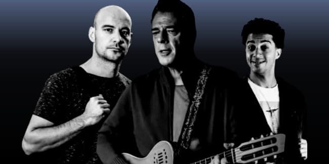 Alejando Balbis, El Alemán y Porciúncula presentan: Solos y Revueltos