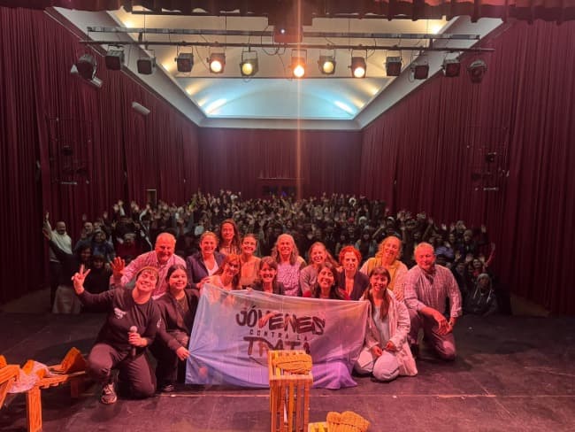 Más de 400 estudiantes se sumaron a la jornada Teatro contra la trata