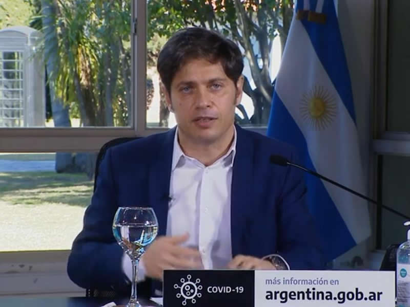 Kicillof: «No se puede flexibilizar nada porque hay un riesgo muy grande»