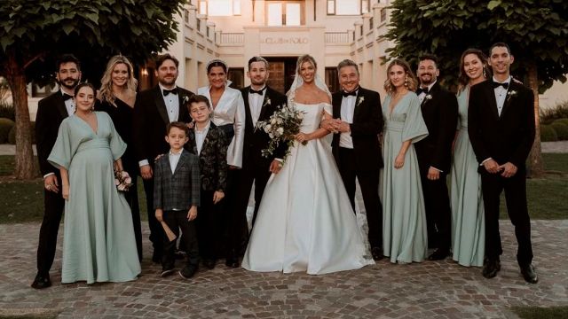 Las imágenes del casamiento entre Ricky Montaner y Stefi Roitman