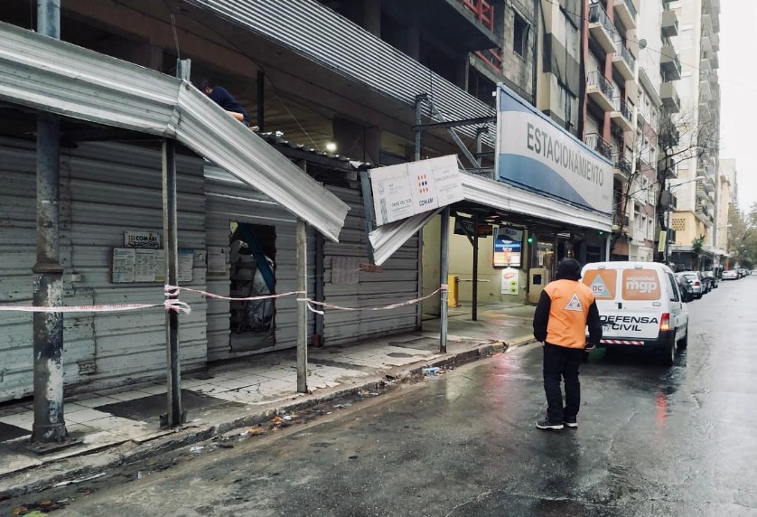 Balance de intervenciones del Municipio ante el temporal en Mar del Plata