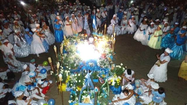 Una multitud acompañó en la Ceremonia en honor a la MAE IEMANJÁ 