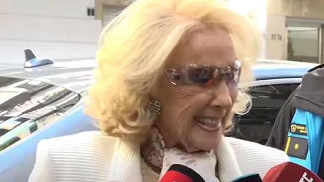 Votó Mirtha Legrand: «vengan a votar, es un deber ciudadano»