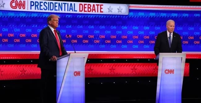 Con fuertes cruces y ataques personales, Trump y Biden tuvieron su primer debate presidencial