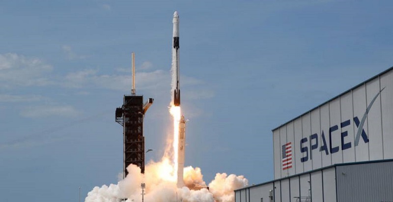 SpaceX lanzó su tercera misión tripulada con humanos a la Estación Espacial Internacional