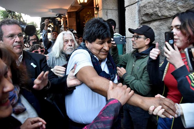 Con la presencia de Evo Morales, se estrenó un documental sobre el golpe de estado en Bolivia
