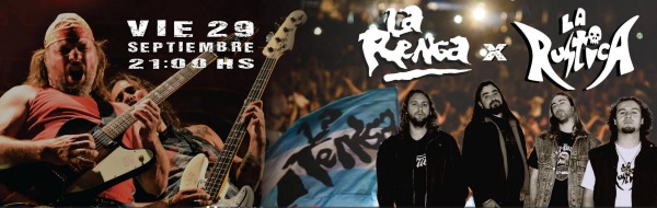 La Rústica homenajea a La Renga 