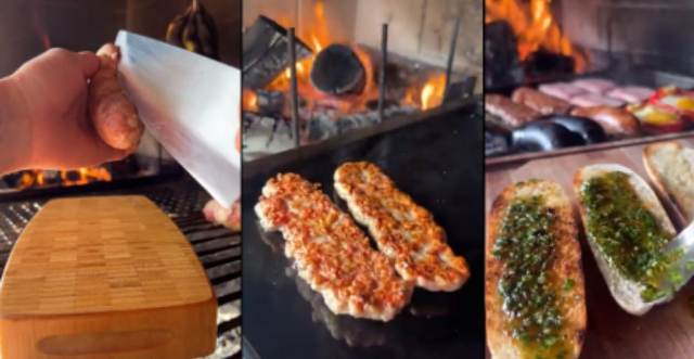 Para chuparse los dedos: Mostró una revolucionaria manera de hacer choripán y se hizo viral 