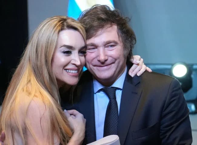 Leia Fátima Florez y Javier Milei: ¿Noche romántica en Las Vegas?