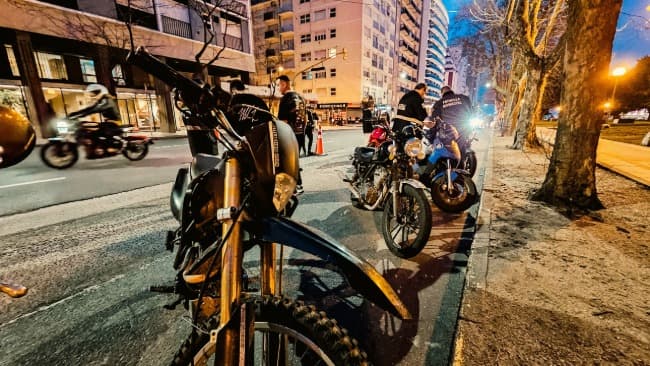 Orden y control en el espacio público: 63 motos fueron secuestradas este fin de semana