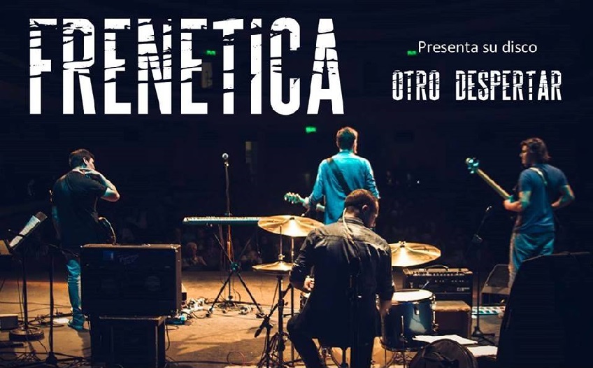 Este Domingo, Frenética en vivo Presentación oficial de su disco Otro Despertar