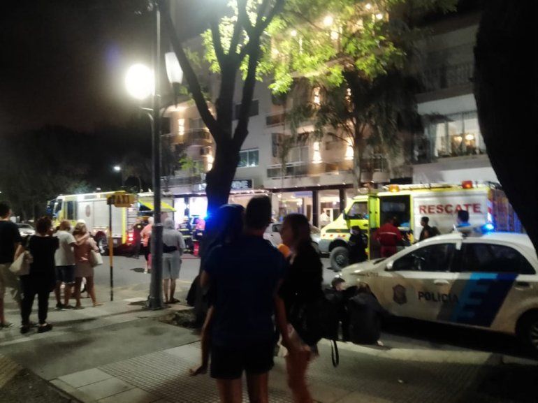 Se incendió el hotel Nuevo Ostende y tuvieron que evacuar a todos los turistas