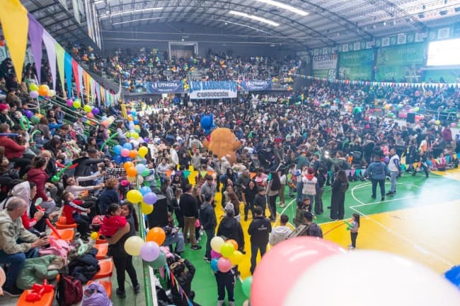 Un domingo inolvidable: unas 5.000 personas celebraron el Día de la Niñez junto a UTHGRA 