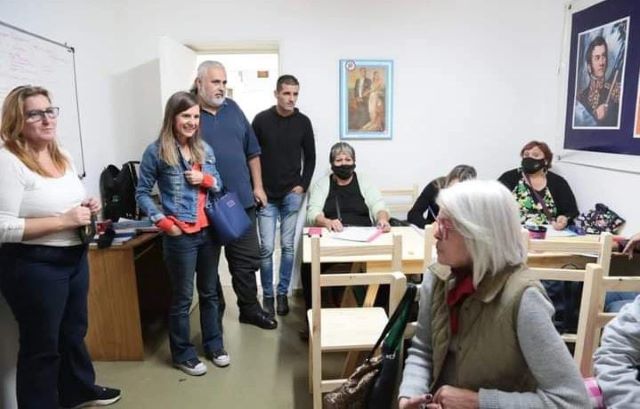 Autoridades nacionales visitaron la casa de la Economía Social y Solidaria Alberto Rosa