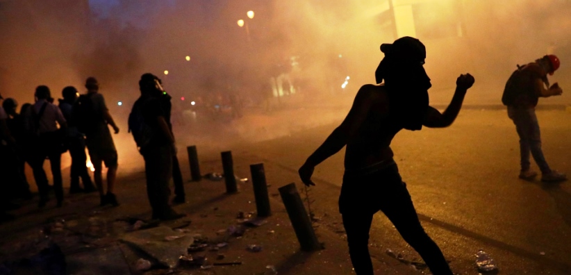 Explosión en Beirut: manifestantes coparon las calles reclamandoexplicaciones