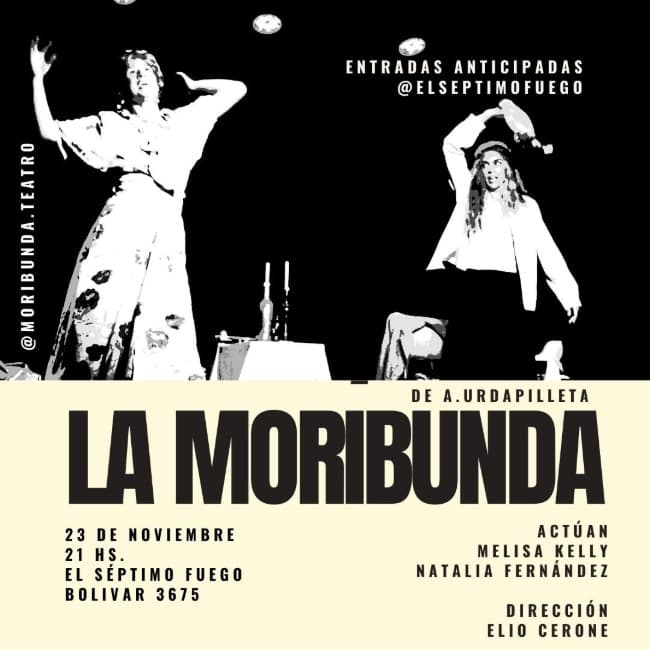 LA MORIBUNDA de Alejandro Urdapilleta