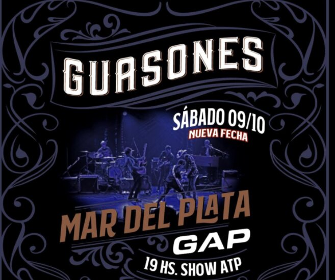 ¡Guasones agrega nueva fecha en Mar del Plata!