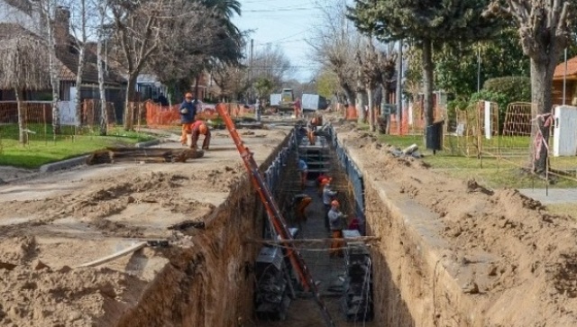 En febrero comienza el tramo final de los Desagües Pluviales Colector Marcos Sastre