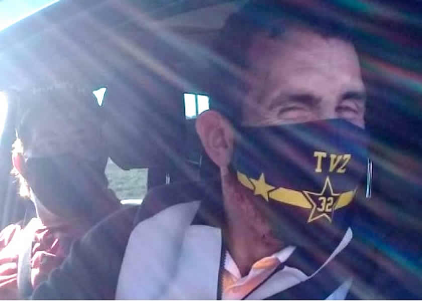 Interceptan a Carlos Tevez tratando de ingresar a Tandil para jugar al golf