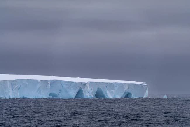 Leia El iceberg más grande del mundo se desprendió y navega por el océano