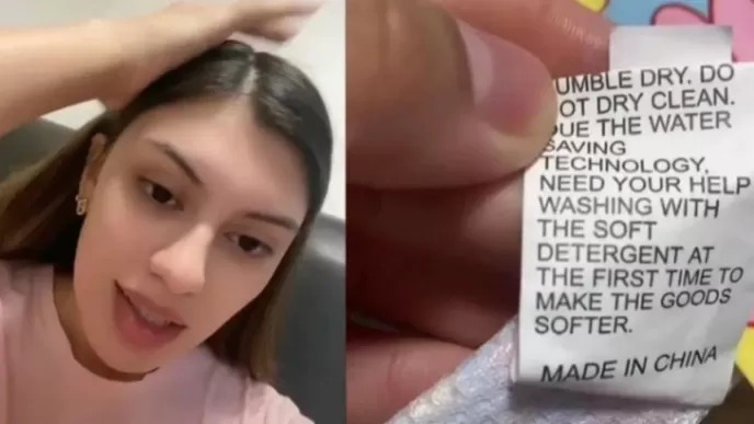 Estremecedor: Compraron ropa y en las etiquetas había pedidos de auxilio