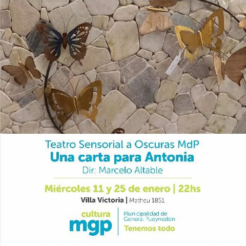 Teatro Sensorial a Oscuras MDP se presenta HOY en Villa Victoria