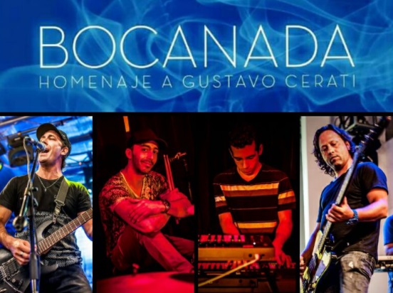 Llega Bocanada show homenaje a Gustavo Cerati.