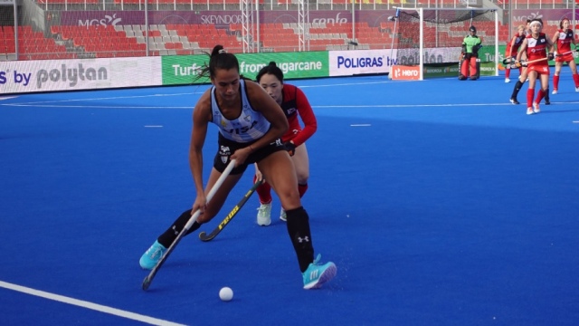 Las Leonas golearon a Corea del Sur y van por España en su segunda presentación